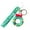 L, variant on LSLJS Christmas Santa Keychain - Cute 3D Santa Claus Snowman Stocking Hanging Ornaments with Keyring Purses Wallets Backpack Car Rearview Mirror Pendants Christmas Decorations for Party