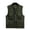 Green, variant on Men's Multi-Pocket Outdoor Vest Detachable Back Zippered Sleeveless Jacket All Season