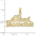 thumbnail image 4 of Solid 14k Yellow Gold #1 GREAT GRANDMOTHER Charm - 20mm, 4 of 6