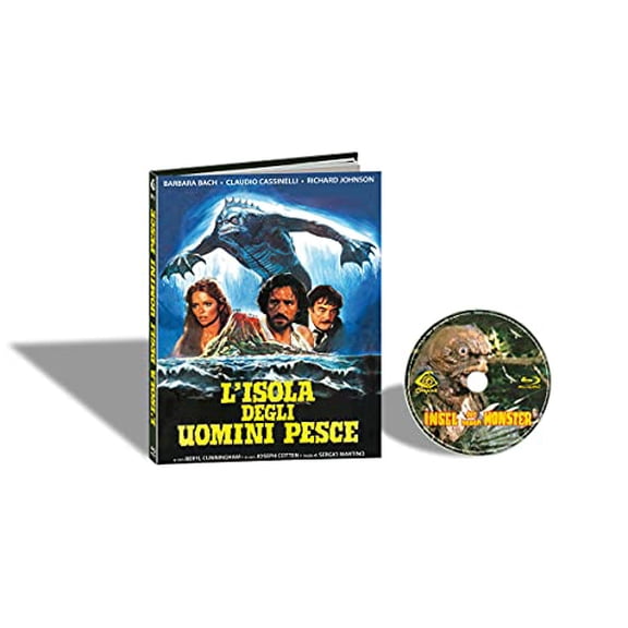 Die Insel Der Neuen Monster - Mediabook - Cover B Italienisches Plakat - Limited Edition Auf 400 Stück [BLU-RAY]