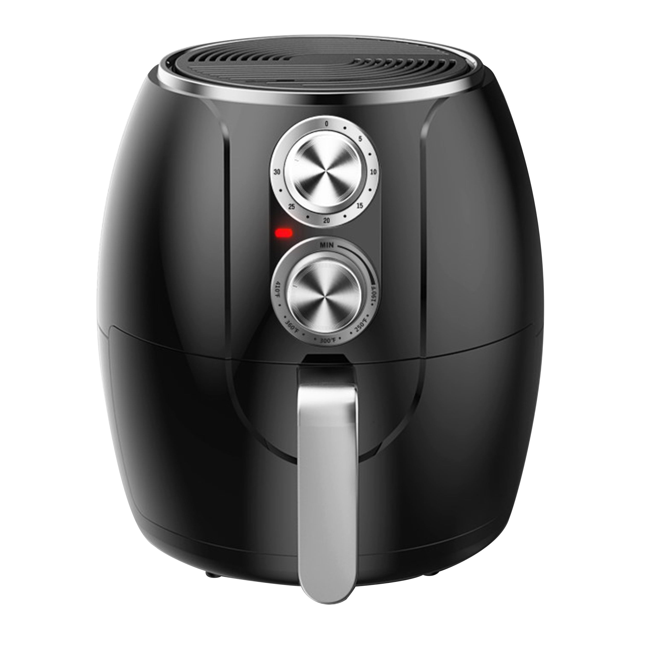 Air Fryer 3.5L Electric Multi Mode Timer Adjustable Heat  Analog Digital Displ 