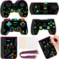 thumbnail image 1 of Juego de rasca y gana, divertido videojuego redondo, 60 piezas, obsequios para fiestas, 1 of 6