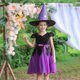 thumbnail image 3 of Txlixc Vestido de manga de sombrero de chica vestido de noche de brujas Txlixc moda, 3 of 9