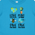 thumbnail image 4 of Inktastic Earth Day Plant a Tree Save the Bees Save the Seas Love Your Mother Earth Boys or Girls Baby T-Shirt, 4 of 5