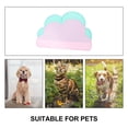 thumbnail image 3 of HEANUJJ 2Pcs Pet Food Mat Silicone Heat Resistant Floor Protector Spill Catching Pad, 3 of 8