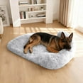 thumbnail image 3 of Lit Orthopédique Apaisant pour Chien pour Grandes Races avec Mousse Mémoire, Conception de Sofa, Housse Amovible Lavable et Confort de Cage à Oeufs Sans Fond Lit pour Animal, 3 of 3