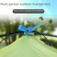 thumbnail image 2 of Beach tent outdoor canopy camping tent fishing folding sunscreen beach tent beach shade tent-Khaki + grey, 2 of 2