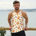 thumbnail image 5 of Rocae Cartoon Squirrel for Men's Workout Tank Top Men's Running Tank Top Dry Fit Athletic Workout Tank TopsXX-Large, 5 of 9