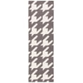 thumbnail image 2 of Safavieh Dhurries Tara Geometric Runner Rug, Gray/Ivory, 2'6" x 6', 2 of 9