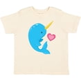 thumbnail image 3 of Inktastic Cute Narwhal Boys Toddler T-Shirt, 3 of 5