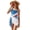 American Flag Star, variant on Cute Animal Paws Blue Print Girl's One Piece Swimsuits with Removable Bra One Shoulder Bathing Suit with Mesh Cover Up 1 Piece Swimsuit Swimwear, Size 11-12 Years