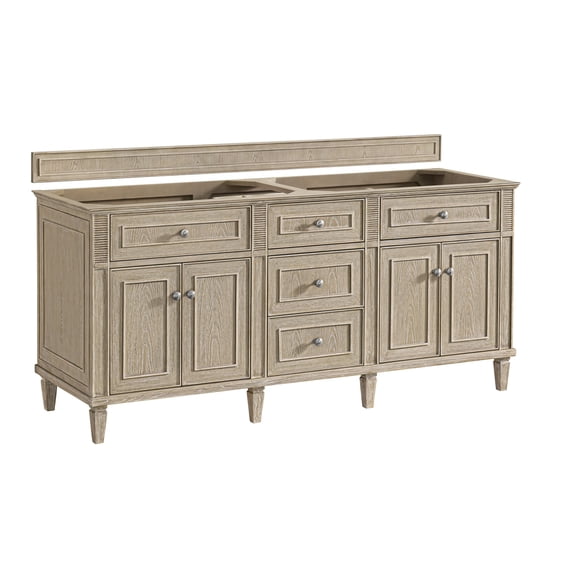 James Martin Vanities 424-V72 Lorelai 72" Single Basin Wood Vanity Cabinet Only -