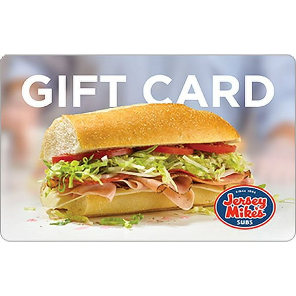 Jersey Mike's $25 Gift Card
