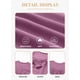 thumbnail image 5 of Blusas de chifón Eytino para mujer, talla grande, manga larga, cuello en V, 2, 5 of 6