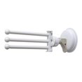 thumbnail image 1 of Safe-er-Grip Changing Lifestyles Drip Dry Portable Drying Rack, White with 3 Movable Arms, Swing Arm Suction Cup Towel Bar, Bath Towel Rack Hanger Towel Holder Organizer 11.5x17 Inch (Pack of 1), 1 of 4