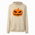 thumbnail image 6 of Towmus Women Cute Pattern Hoodie Girl Halloween Pumpkin Face Personalized Cartoon Sweatshirt Long Sleeve Harajuku Streetwear, 6 of 6