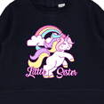 thumbnail image 3 of Inktastic Little Sister Unicorn Baby Sweatshirt, 3 of 4