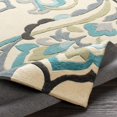 thumbnail image 4 of Mark&Day Area Rugs, 3x8 Lynn Lake Modern Teal Runner Area Rug (2'6" x 8'), 4 of 7