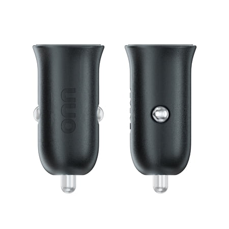 ONN 20W USB-C CAR CHARGER, FAST CHARGING, USB-IF CERTIFIED, FOLDABLE PLUG, WHITE, COMPATIBLE WITH IPHONE & ANDROID