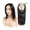 8 inches 20cm, variant on European Hair Topper 5"x5.5" Breathable Full Silk Base Hairpiece 8-16 Inch Straight Human Hair 3 Clips In Hair Topper for Women with Thinning Hair/Hair Loss