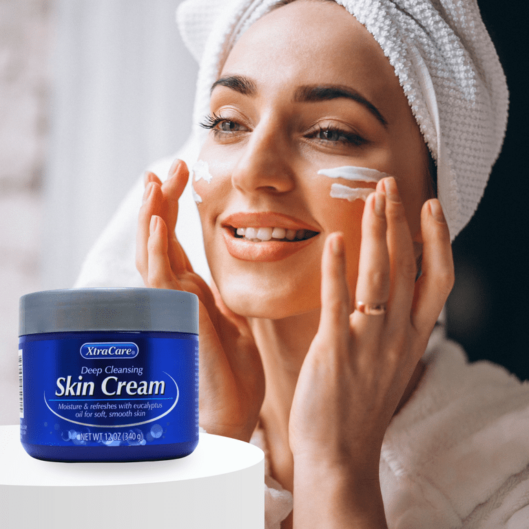 XtraCare Deep Cleansing Skin Cream, Moisturizing Formula, 12 fl oz