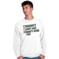 thumbnail image 5 of Christmas List Naughty Bad Didn't Try Long Sleeve TShirt Men Women Brisco Brands S, 5 of 6