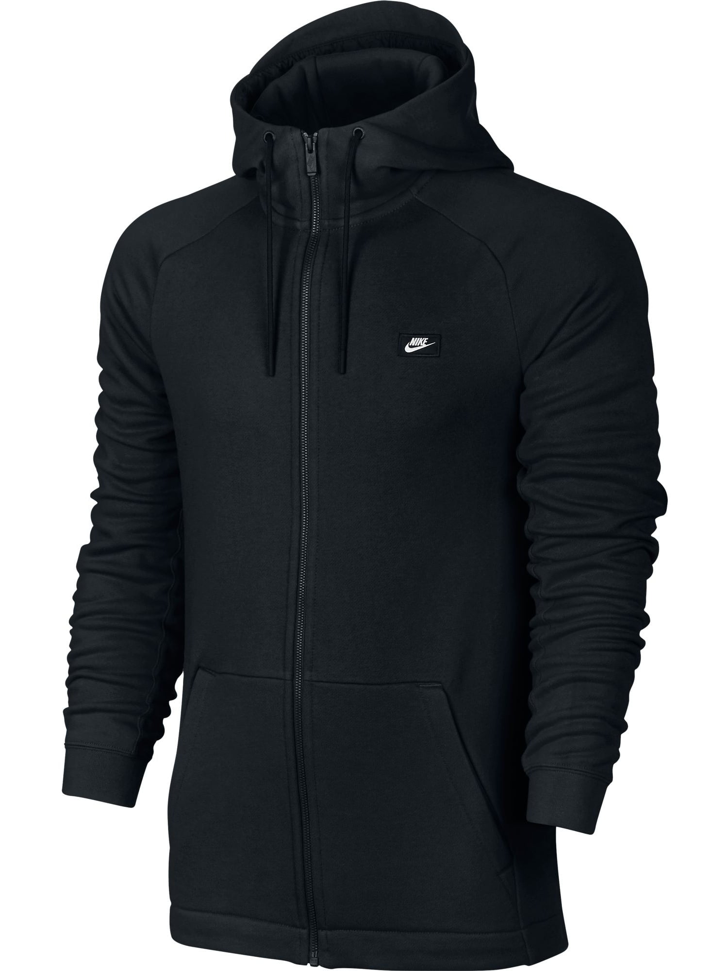 nike modern full zip hoodie black