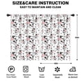 thumbnail image 2 of Blackout Kids Curtains,White Cow Family Spot Pattern Childrens Insulated Curtains Set Of 2,Bedroom Essentials,Toddler Room Decor 42x63in(106x160cm), 2 of 5