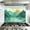 Color 1, variant on Kitchen Backsplash Peel and Stick Wall Murals Trees Landscape Teal Artwork Prints White Tree Removable Mural 35.4"W x 23.6"H, Oil Proof Vinyl Wallpaper for Fireplace & Behind Stove