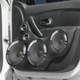 thumbnail image 3 of 4uds 4'' Coche Metal Brillante Audio Altavoz Cubierta Malla Parrilla Cuerno Guardia, 3 of 7