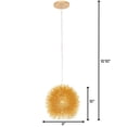 thumbnail image 3 of 169M01GO-Varaluz Lighting-Urchin - One Light Mini-Pendant-Gold Finish, 3 of 4