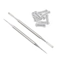 thumbnail image 5 of Kit d'Outils Correcteur d'Ongle Incarné 10 Pcs 20mm Bandes Correctrices d'Ongle Incarné Double Extrémité pour Pédicure avec Rehausseur, 5 of 5