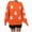 R554-Orange, variant on Halloween Sweatshirt for Women Ghost Graphic Sweaters Cute Spooky Season Shirt Long Sleeve Fall Winter Pullover Tops,Black,S