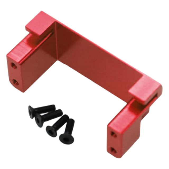 Soporte de montaje de servo de metal 1:10 para vehículos modelo 4001 Crawler rojo