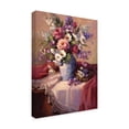 thumbnail image 2 of Trademark Fine Art 'Spring Fling Pink Purple' Canvas Art by Maxine Johnston, 2 of 4