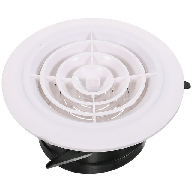 KAKOWELY Évents de Remplacement pour Sécheuse Couverture d'Évent Extérieur Couverture d'Évent d'Évacuation Ventilation d'Air Ventilation Intérieure Couverture d'Évent Réglable 5.59"X5.59"X2.95 Pouces