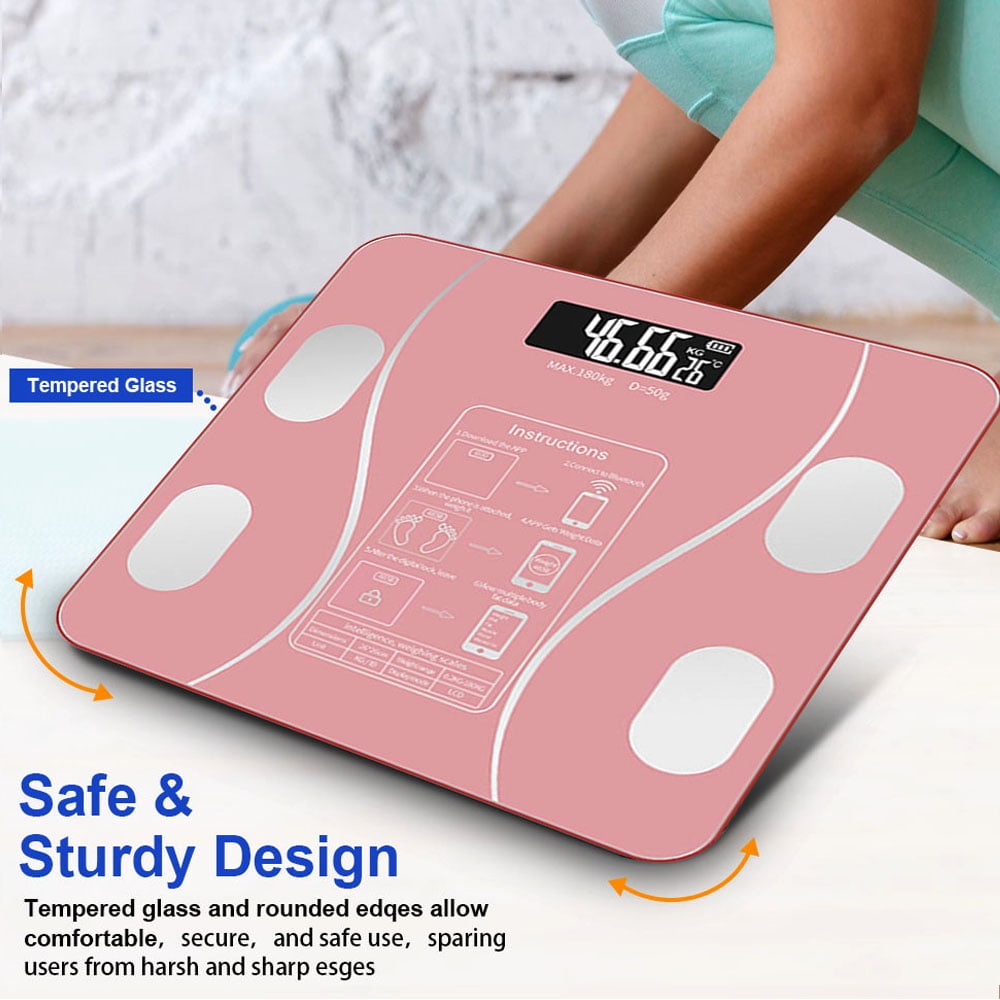 Insmart Smart Body Fat Scale Digital Scale For Body Weight Balance Wireless  Bathroom Scales Floor Composition Analyzer Bluetooth - Scale - AliExpress