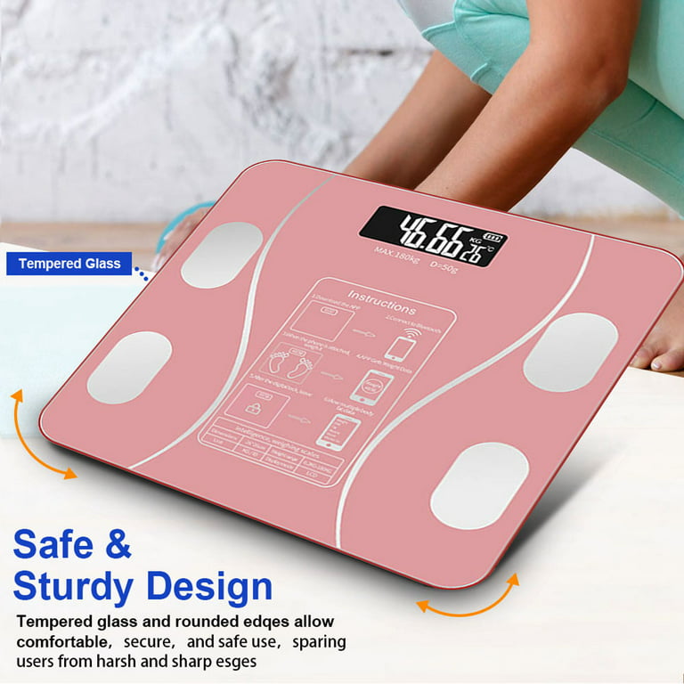Body Fat Scale Smart Wireless Digital Bathroom Weight Scale Body  Composition Analyzer With Smartphone App Bluetooth-compatible - AliExpress