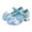 Blue, variant on Cathalem Girls Dress Shoes Little Girls Dress Sandals Toddler Little Big Kid High Heels Flower Girls Party Dress Shoes Glitter Pump Sandals (Blue,33)