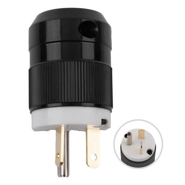 Nema 5-20P 20A 125V Straight Blade Male Replacement Plug Connector Heavy Duty