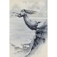 thumbnail image 2 of Herbert E. Butler 13x18 Gold Ornate Wood Frame and Double Matted Museum Art Print Titled - Stretch Out Your Hands to Float Over to France, 2 of 4