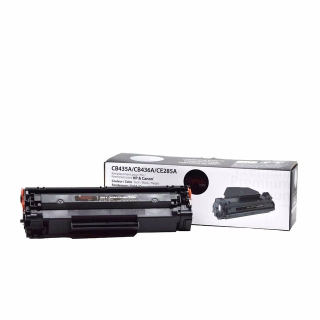Premium Tone Toner Cartridge - Alternative for Canon, HP - Black
