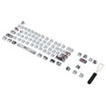 thumbnail image 1 of 71-Key Plum Blossome Keycap, Chinese Style PBT Plum Blossome Keycap With 61/64 Specification Keyboard For Optical Keyboards For Mechanical Keyboards, 1 of 8
