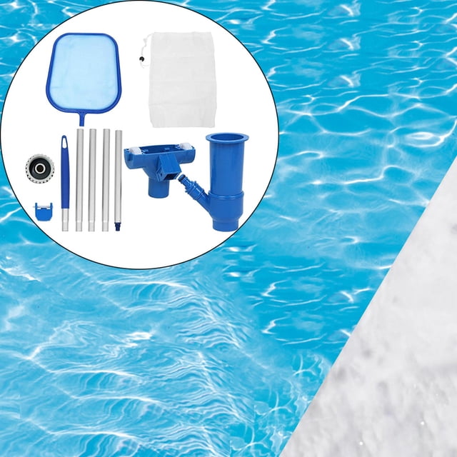 Limpiador subacuático Macarena aspiradora de piscina con bolsa poste de 5 secciones