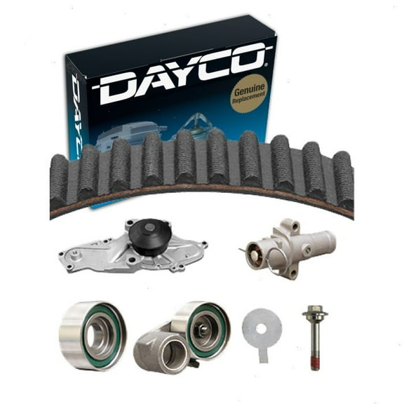 Dayco Timing Belt Kit w Water Pump compatible with Honda Ridgeline 2006-2019
