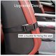 thumbnail image 3 of Asiento elevador de coche para perros, funda para mascotas con cinturón de seguridad, bolsa impermeable, alfombrilla de cojín de coche para perros y gatos (negro) JFHHH pequeña, 3 of 5