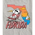thumbnail image 3 of Peanuts - Florida Snoopy - Toddler And Youth Short Sleeve Graphic T-Shirt, 3 of 6