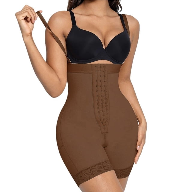 Ropa moldeadora de cuerpo con realce de abdomen y caderas, tejido elástico alto, moldeadora de abdomen lateral