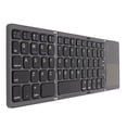 thumbnail image 4 of Teclado Plegable con Panel Táctil 63 Teclas Conexión de 10 m Carga USB Teclado Inalámbrico para Smartphone Tableta Portátil Viaje Gris Oscuro, 4 of 5