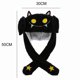 thumbnail image 4 of De Felpa Con Orejeras, Sombrero Con Orejas Movibles Para Fiesta De Halloween, Disfraz De Cosplay Sweethay HA046577-02, 4 of 6